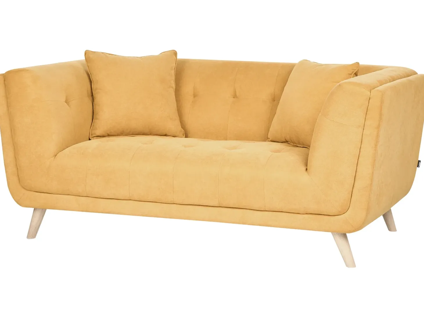 Sofa 2 personers HABO Sennepsgul