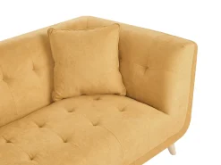 Sofa 2 personers HABO Sennepsgul