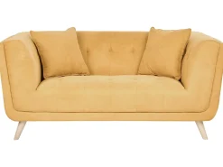 Sofa 2 personers HABO Sennepsgul