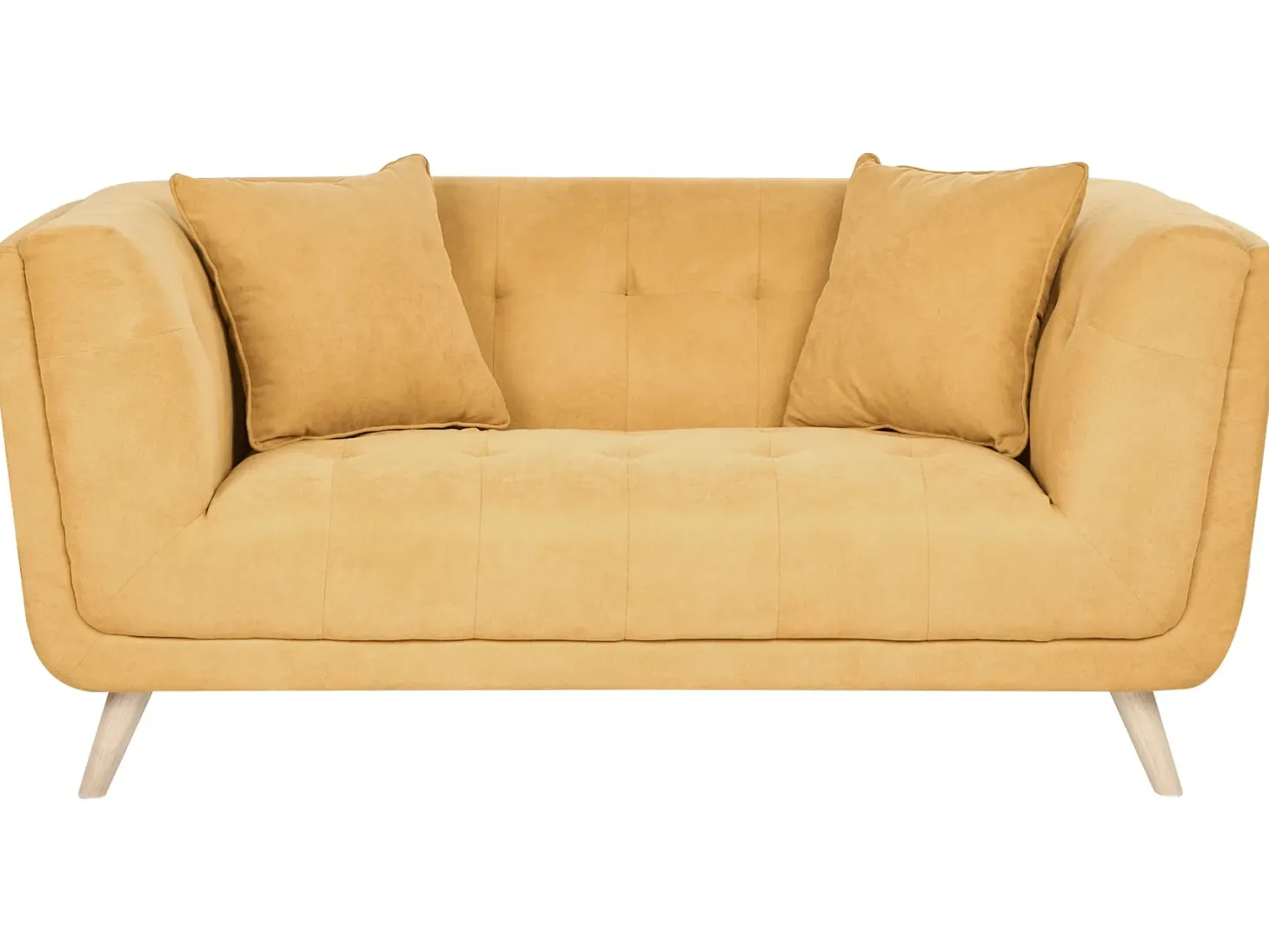 Sofa 2 personers HABO Sennepsgul