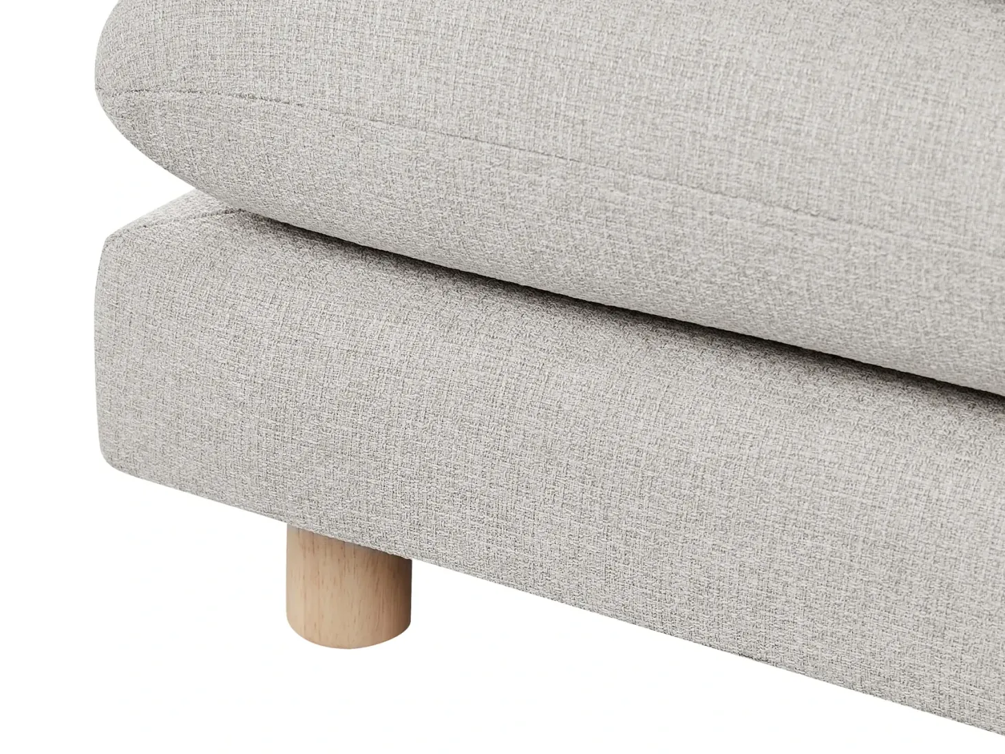 Sofa 2 personers HEDEN Beige med pude