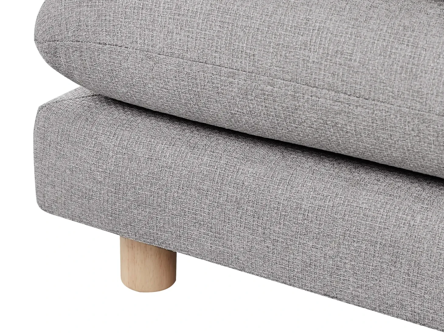 Sofa 2 personers HEDEN Grå med pude