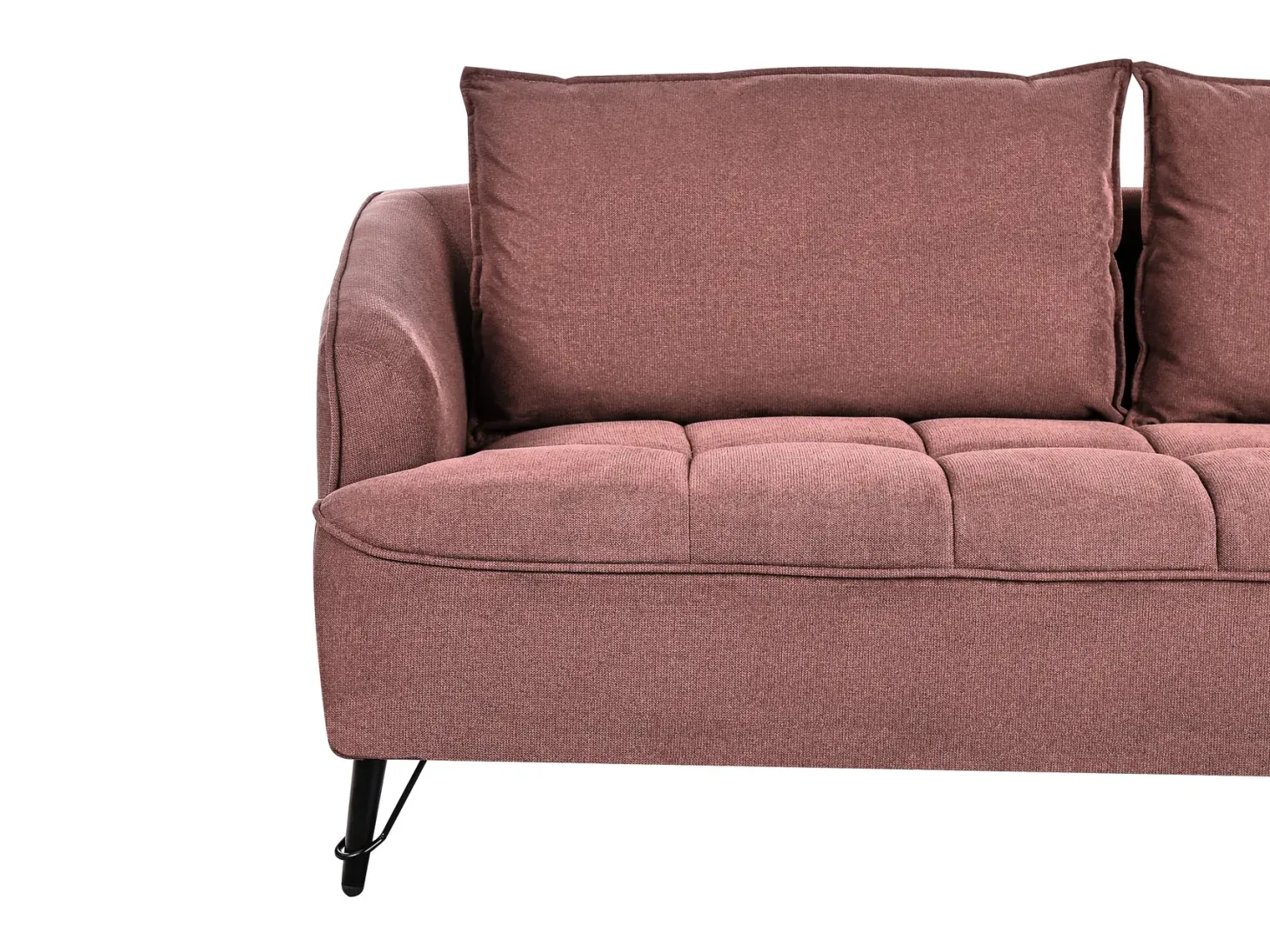 Sofa 3 personers HOBRO Bordeaux