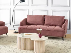 Sofa 3 personers HOBRO Bordeaux