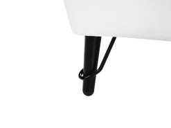 Sofa 3 personers HOBRO Boucle Hvid