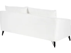 Sofa 3 personers HOBRO Boucle Hvid