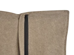 Sofa 3 personers HOBRO Lysebrun