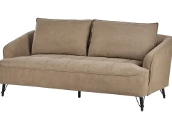 Sofa 3 personers HOBRO Lysebrun