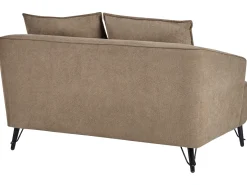 Sofa 2 personers HOBRO Lysebrun