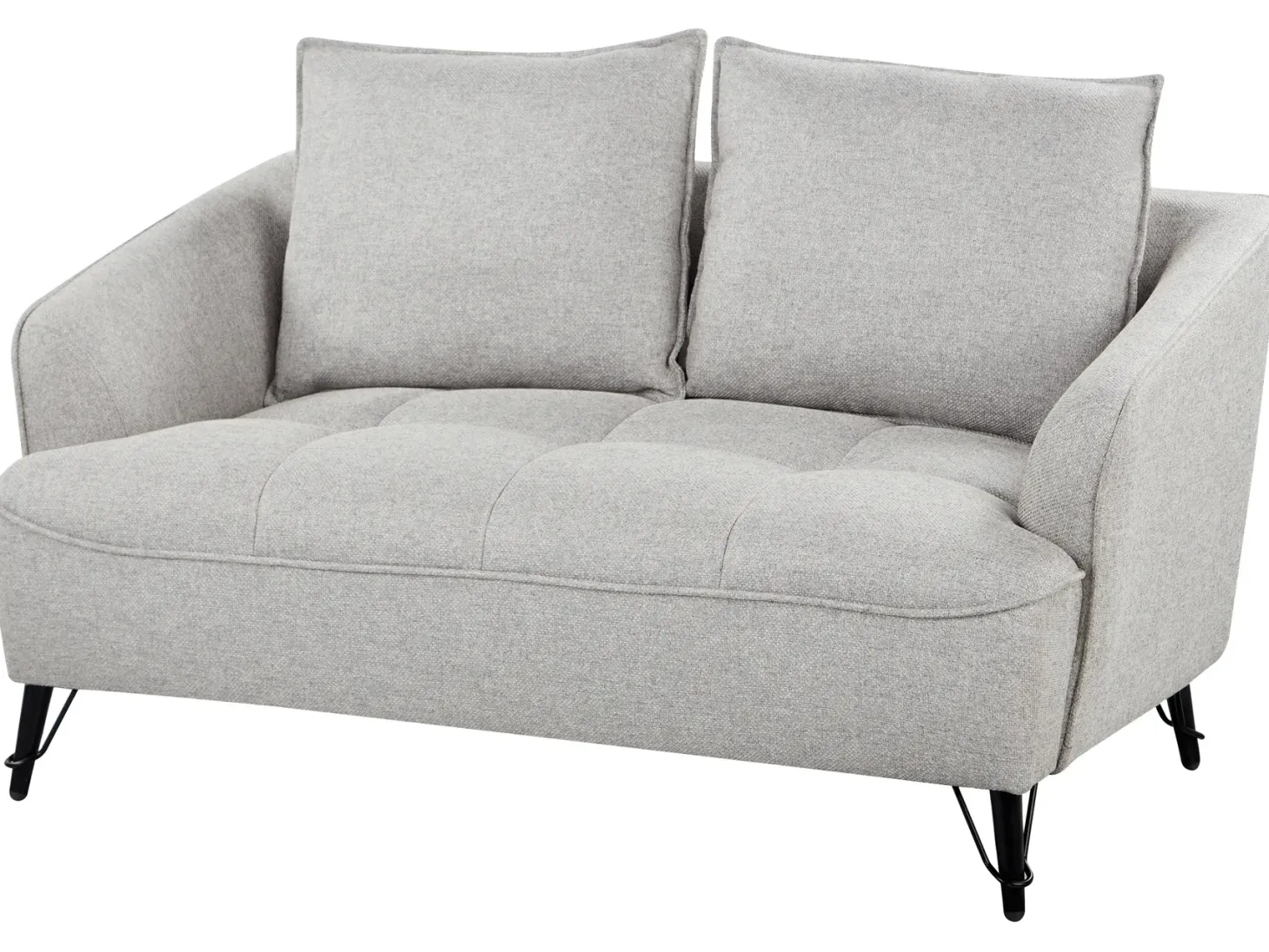Sofa 2 personers HOBRO Lysegrå