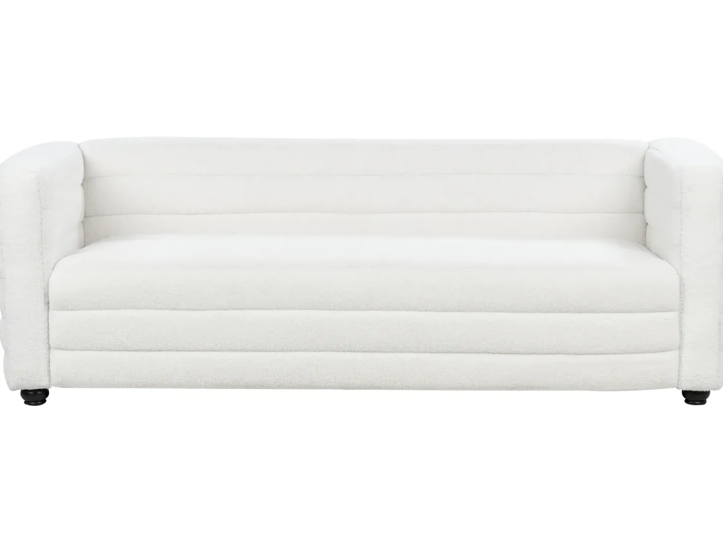 Sofa 3 personers HOFN Boucle Cremehvid