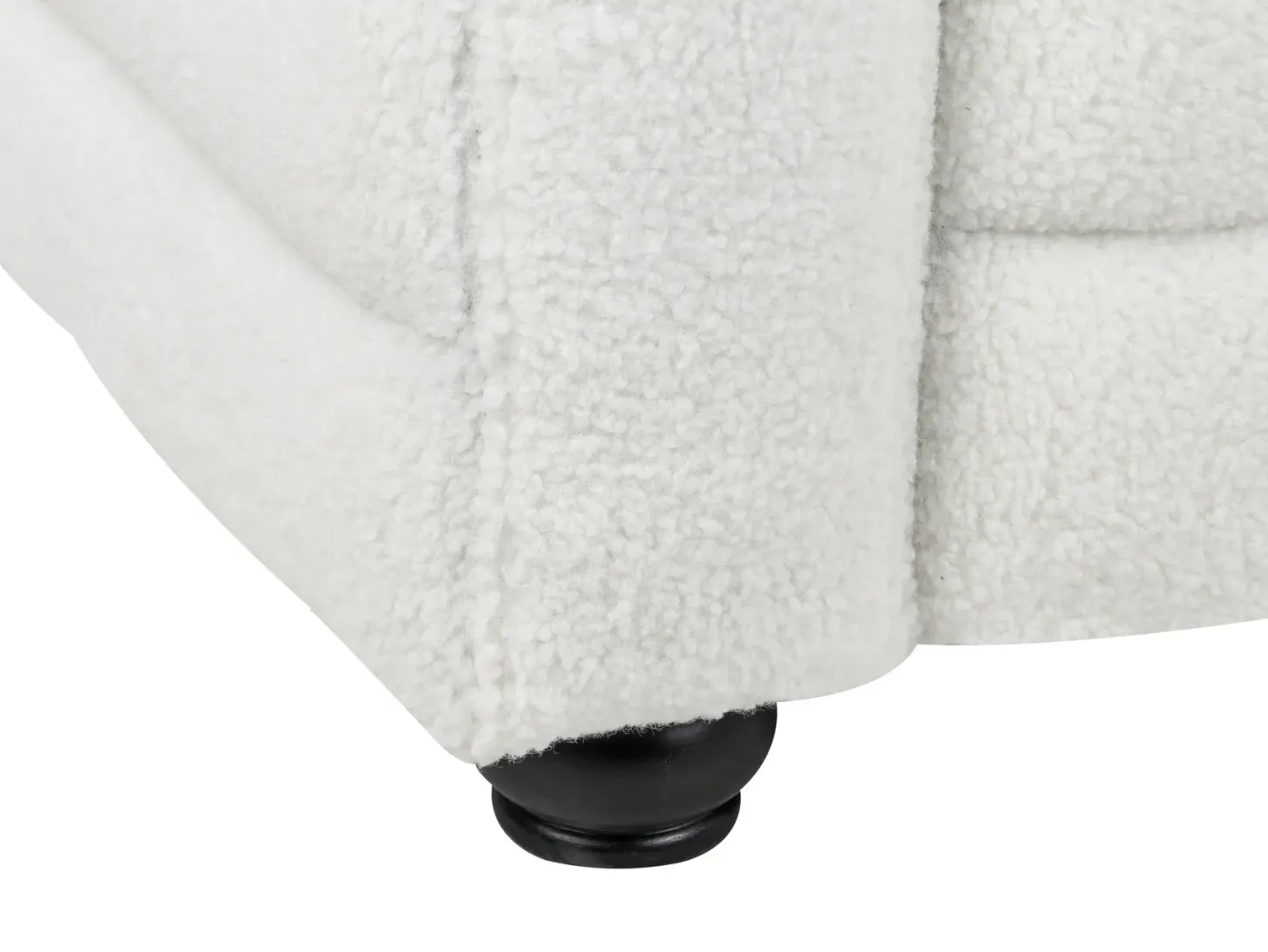 Sofa 3 personers HOFN Boucle Cremehvid