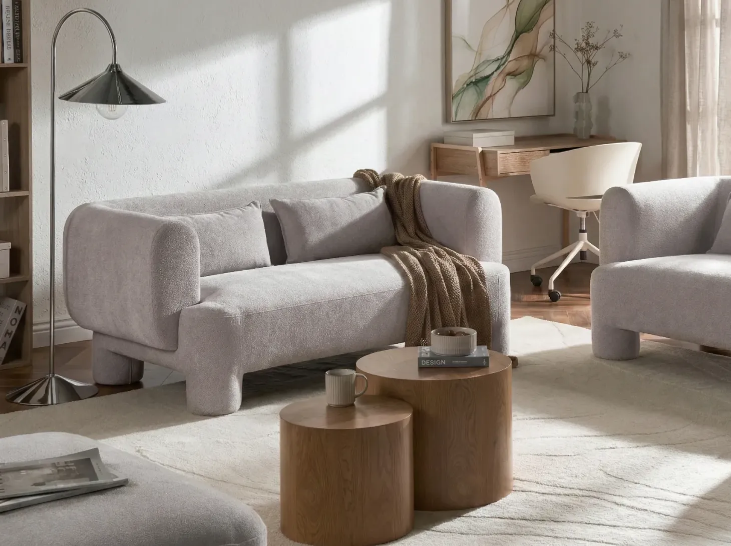 Sofa 3 personers HOGBO Beige