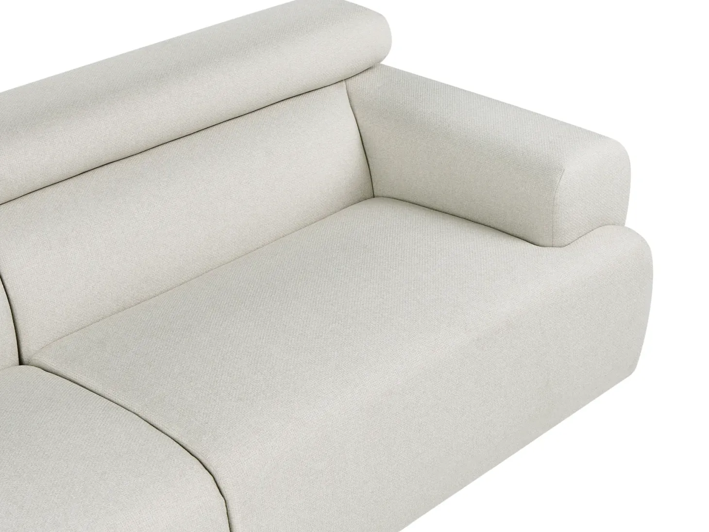 Sofa 3 personers HOVDEN Cremehvid