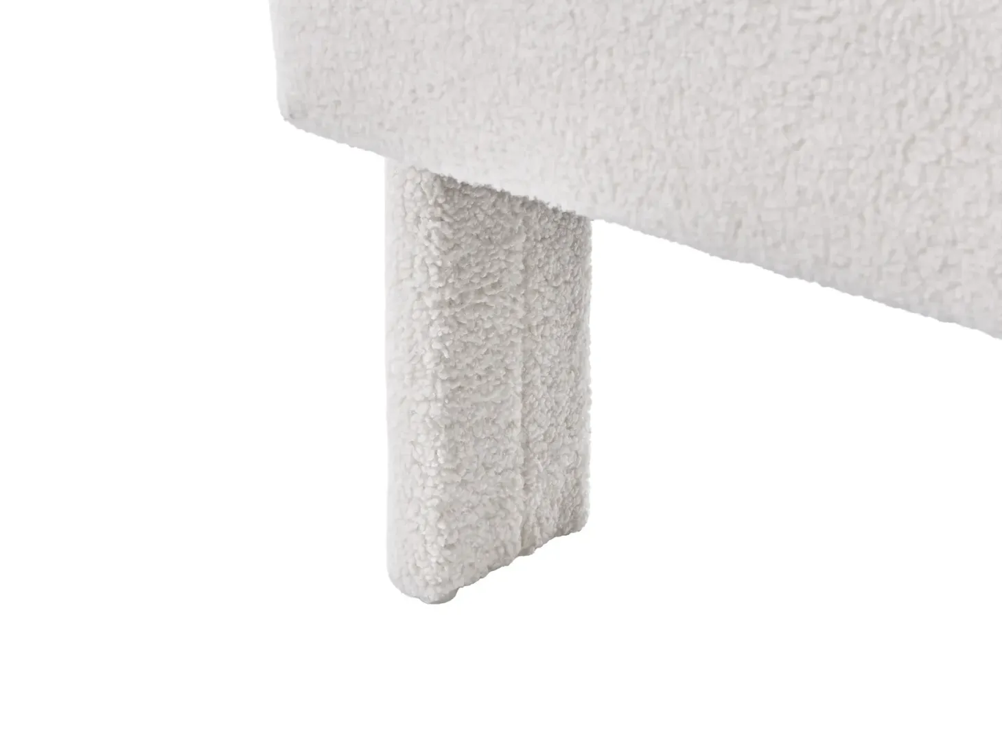 Sofa 2 personers ILBRO Boucle Cremehvid