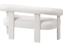 Sofa 2 personers ILBRO Boucle Cremehvid