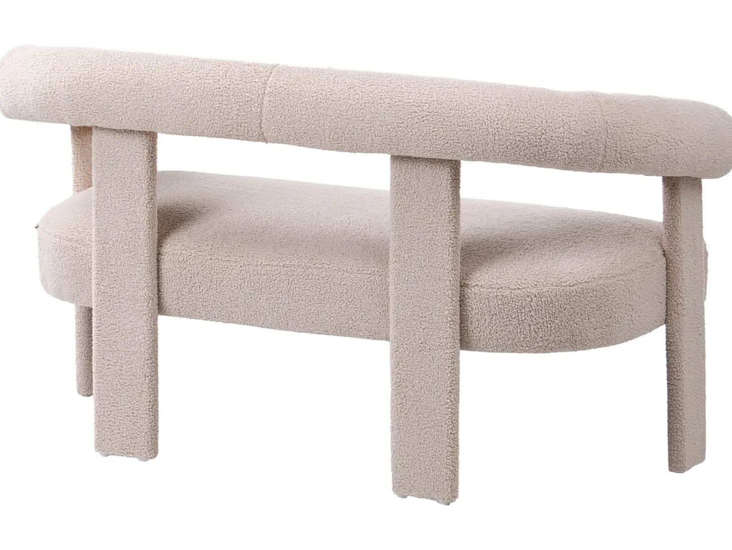 Sofa 2 personers ILBRO Boucle Lys Beige