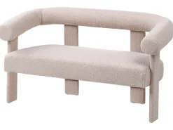 Sofa 2 personers ILBRO Boucle Lys Beige