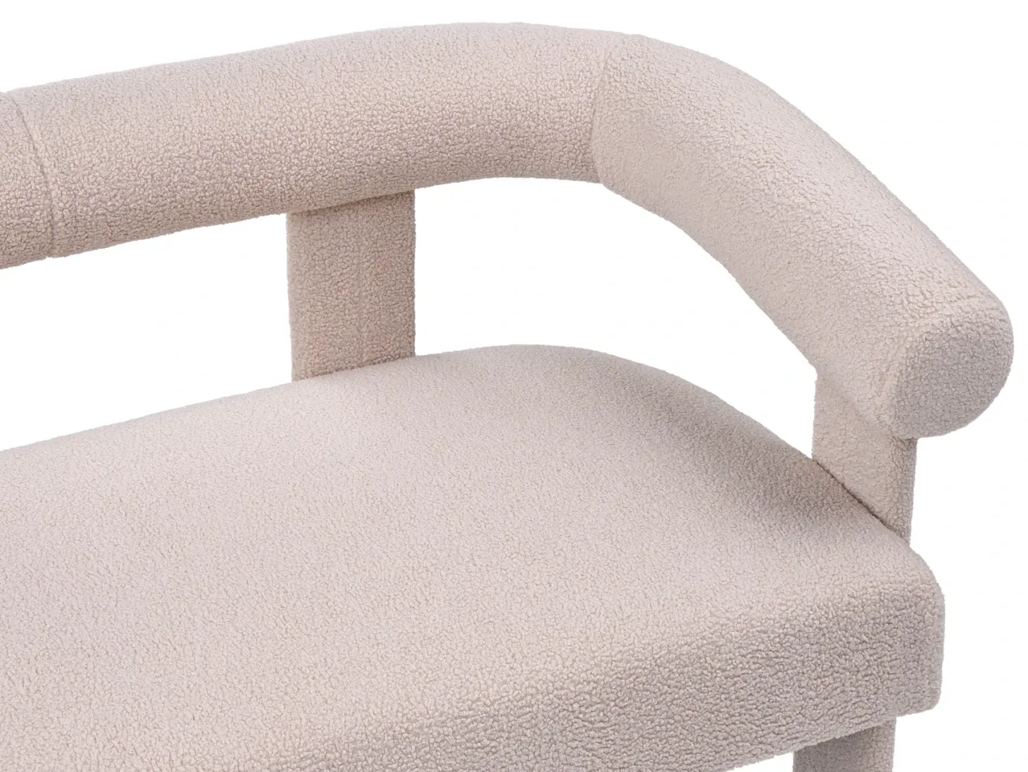 Sofa 2 personers ILBRO Boucle Lys Beige