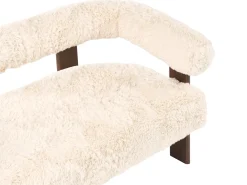Sofa 2 personers ILBRO Kunstig pels