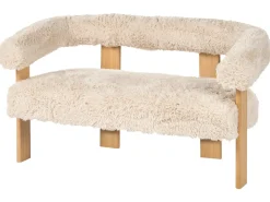 Sofa 2 personers ILBRO Kunstig pels