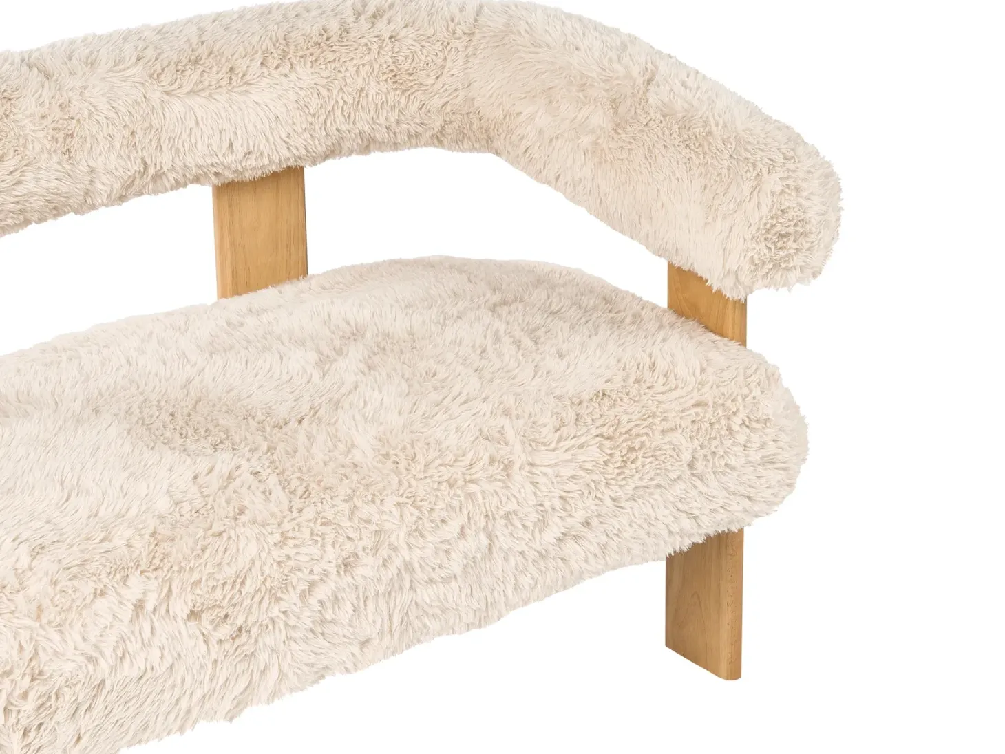 Sofa 2 personers ILBRO Kunstig pels
