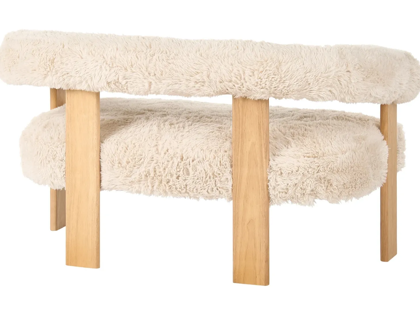 Sofa 2 personers ILBRO Kunstig pels