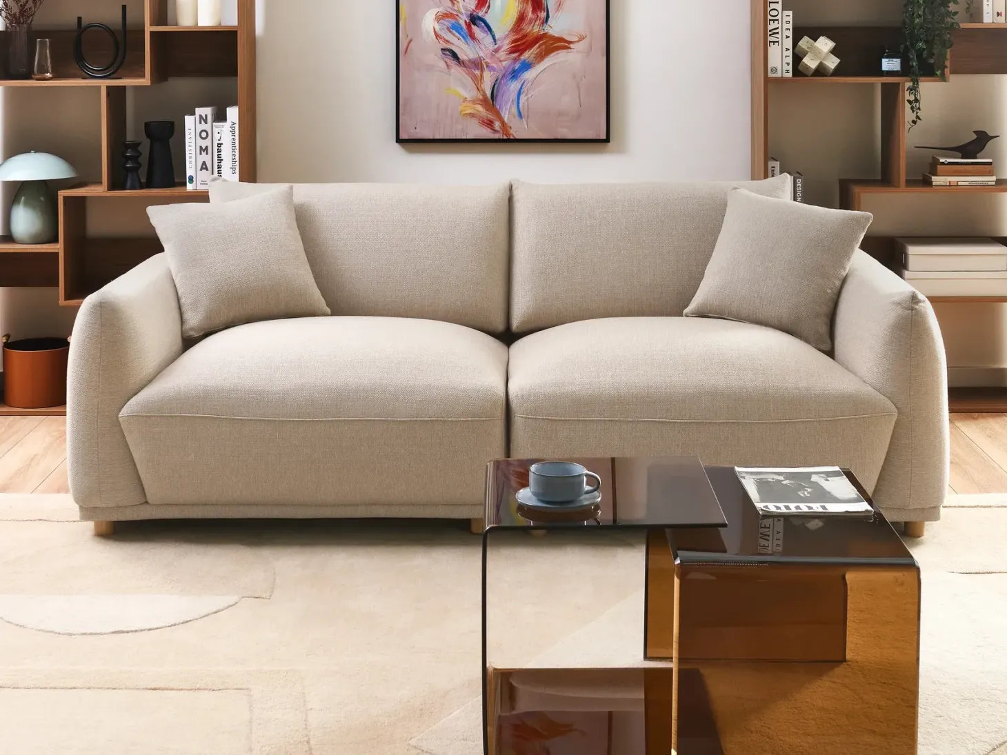 Sofa 3 personers JUBEK Beige