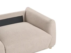 Sofa 3 personers JUBEK Boucle Beige