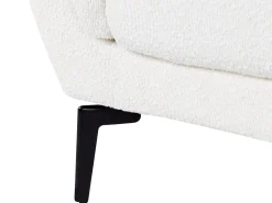 Sofa 3 personers KANSSELI Boucle Hvid
