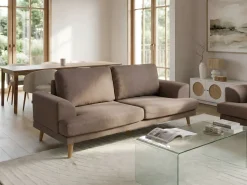 Sofa 3 personers KILDAL Brun