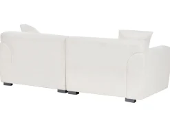 Sofa 3 personers KORIO Boucle Cremehvid