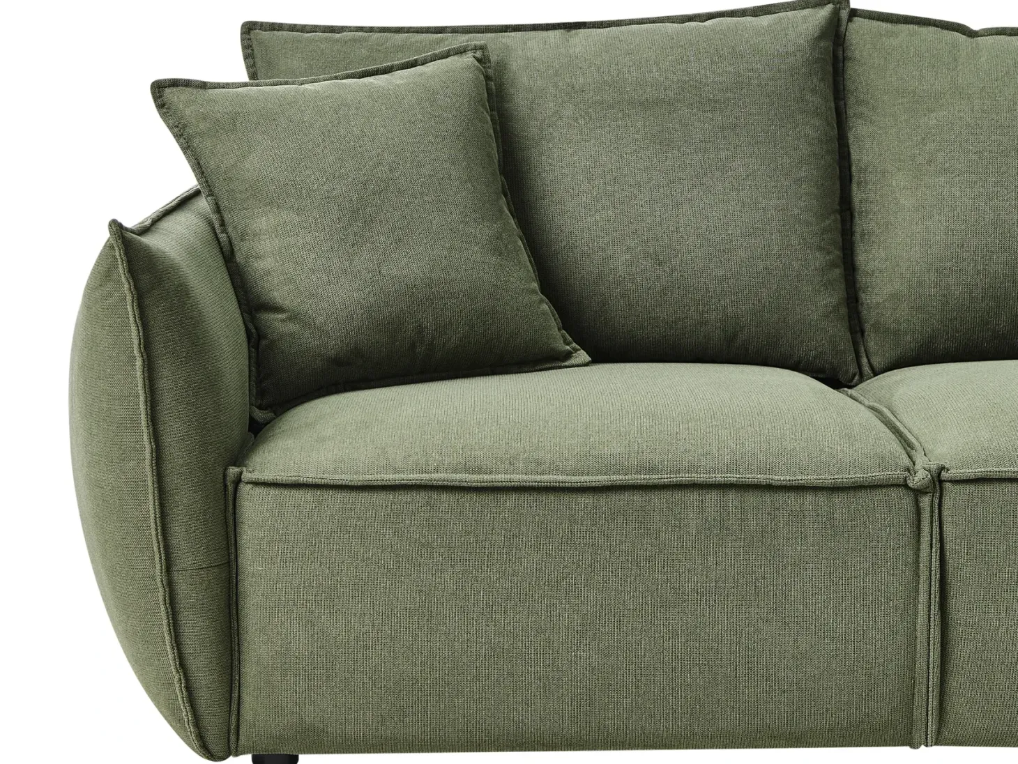 Sofa 3 personers KUNES Grøn