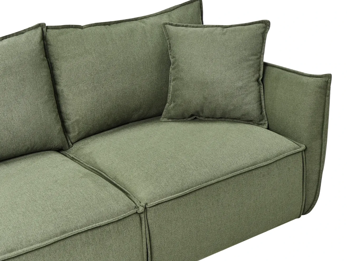 Sofa 3 personers KUNES Grøn