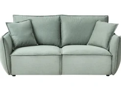 Sofa 3 personers KUNES Lysegrøn