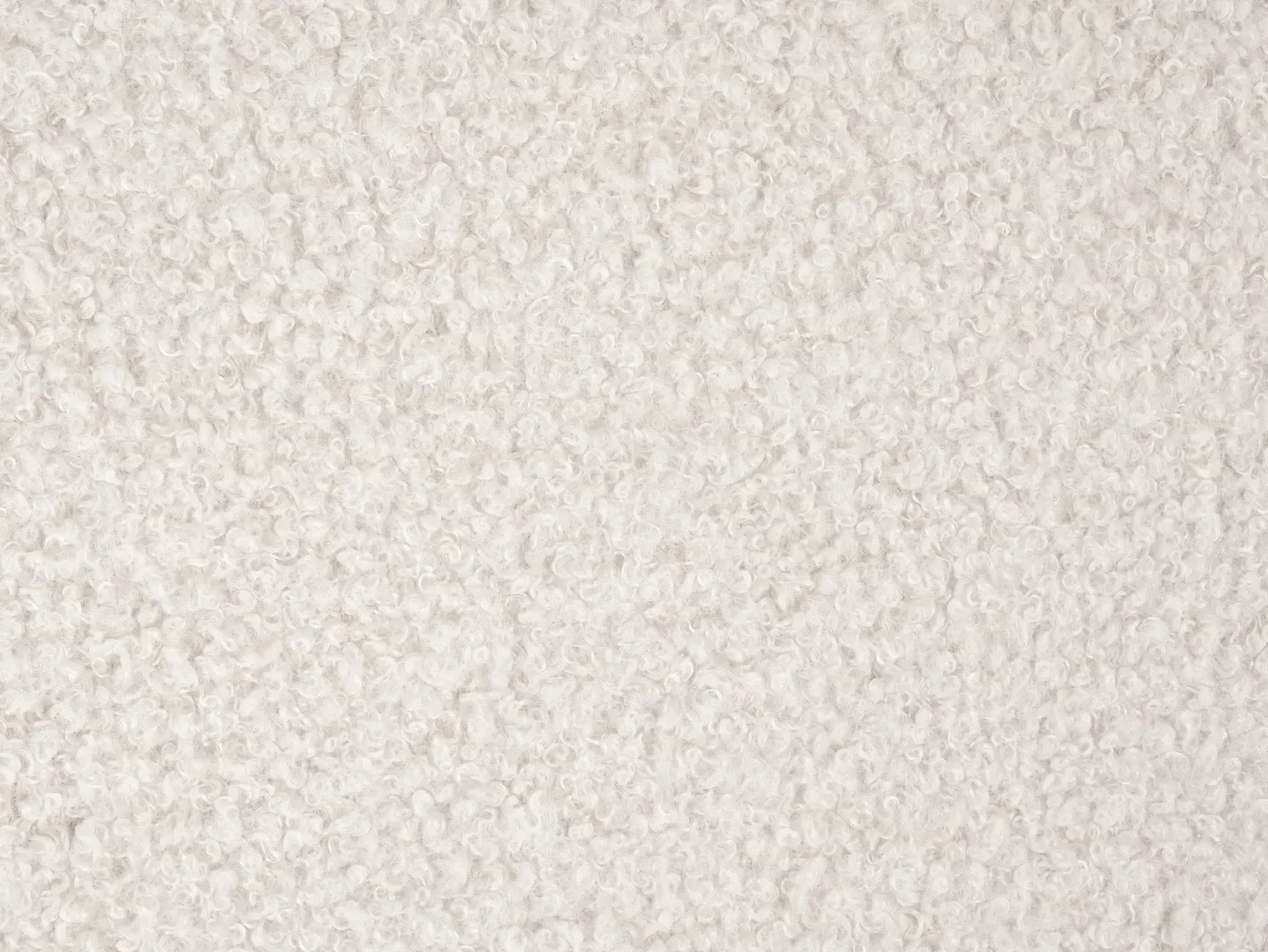 Sofa 3 personers LAERDAL Boucle Cremehvid