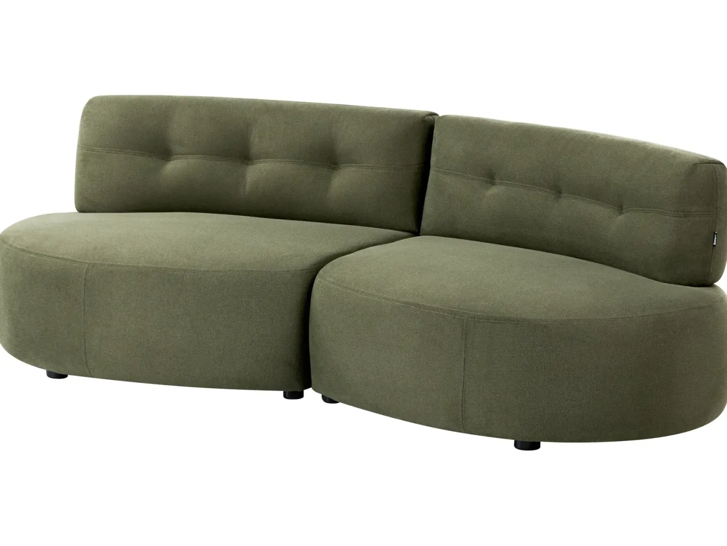 Sofa 3 personers LAERDAL Grøn
