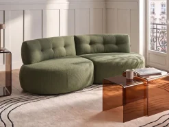Sofa 3 personers LAERDAL Grøn