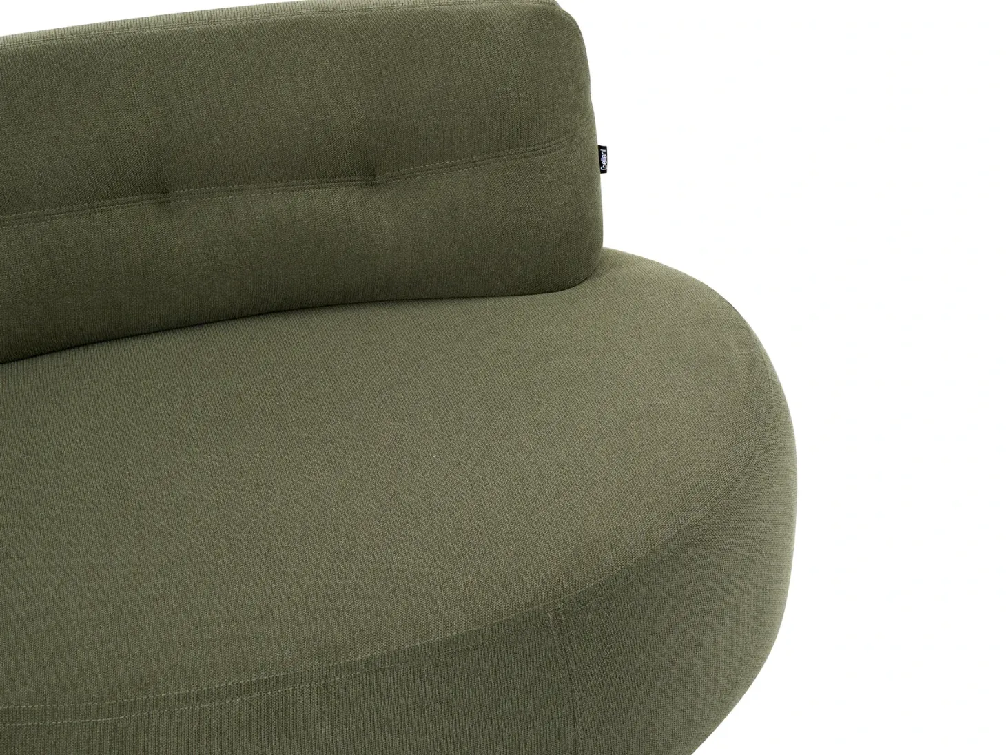 Sofa 3 personers LAERDAL Grøn