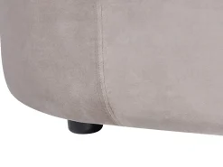 Sofa 3 personers LAERDAL Velour Brungrå