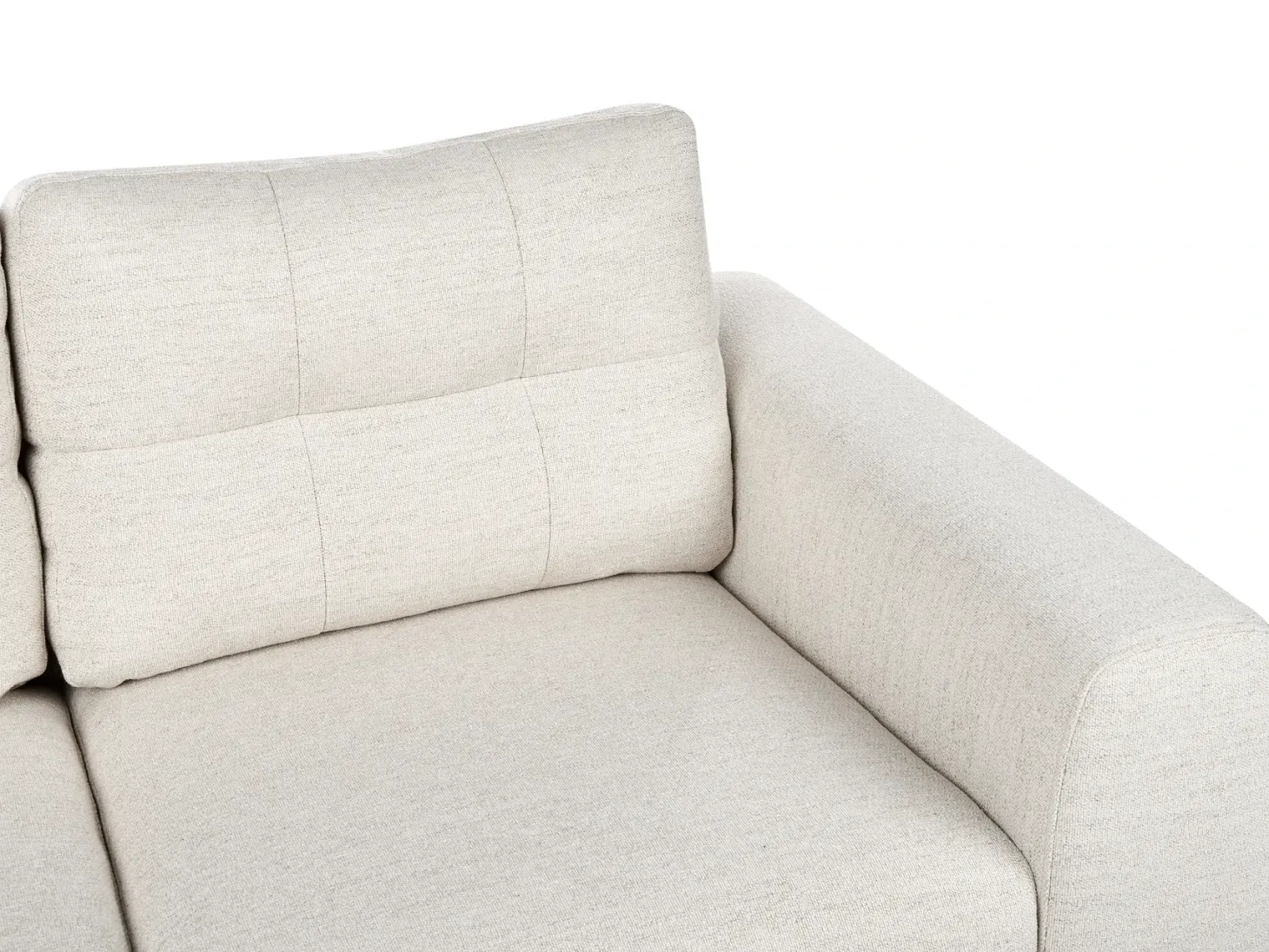 Sofa 2 personers LAURILA Lys Beige