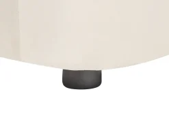 Sofa 3 personers LEIREN Velour Cremehvid