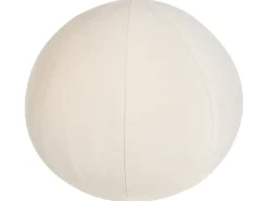 Sofa 3 personers LEIREN Velour Cremehvid