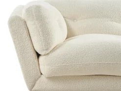 Sofa 3 personers LENVIK Boucle Hvid