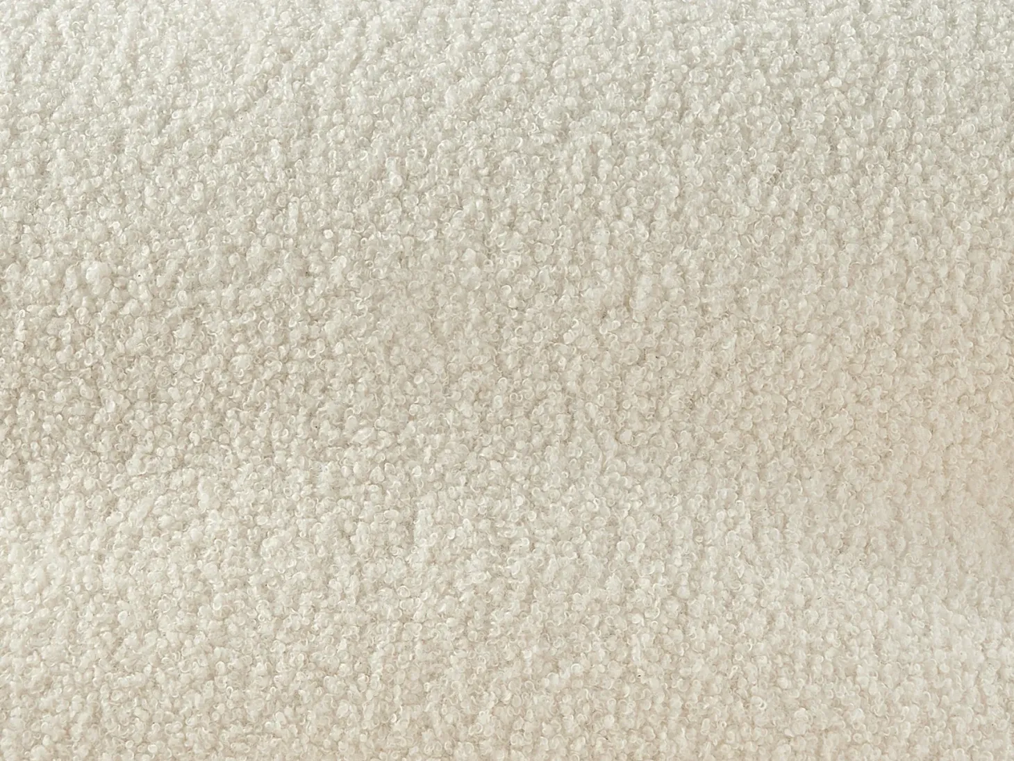 Sofa 3 personers LENVIK Boucle Hvid