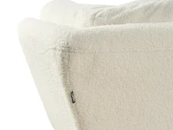 Sofa 3 personers LENVIK Boucle Hvid