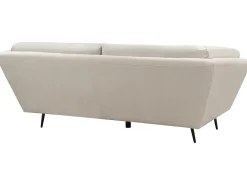 Sofa 3 personers LENVIK Velour Beige