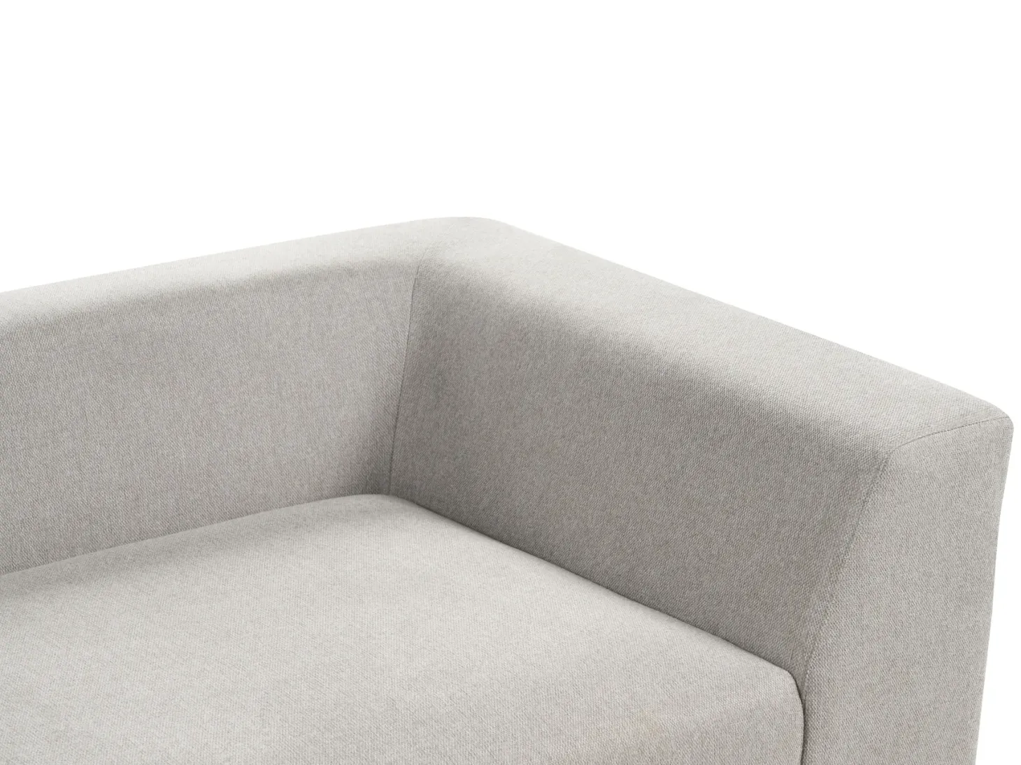 Sofa 3 personers LERMON Lysegrå
