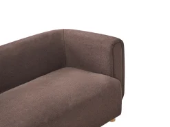 Sofa 2 personers LILLEROD Mørkebrun