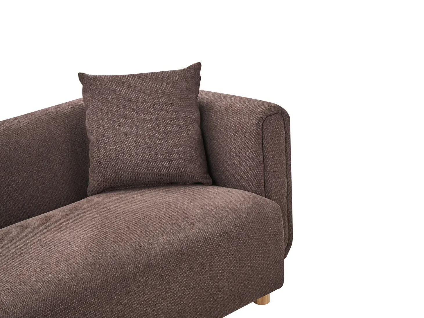 Sofa 2 personers LILLEROD Mørkebrun